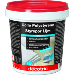 decotric - Colle Polystyrène - 1 Kg
