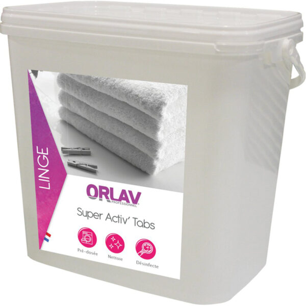 Pastilles lave linge désinfectantes