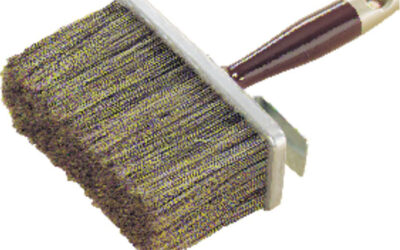 Brosse à encoller métallique