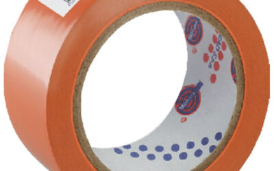 Rouleau adhésif PVC orange SF4342