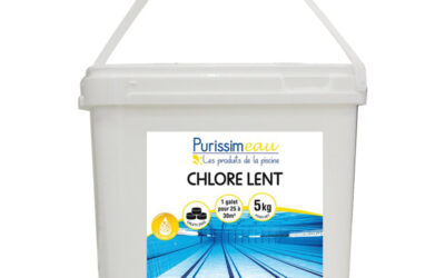 Galets de chlore lent 250 G