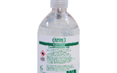 Gel hydroalcoolique pompe