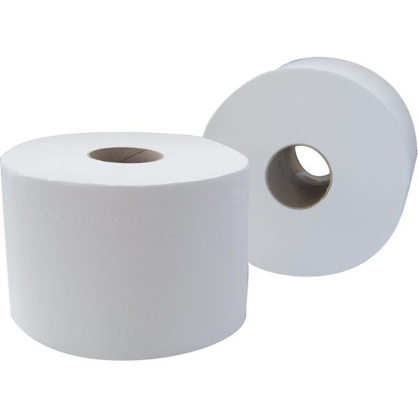 Papier hygiénique dévidage centrale prédécoupé